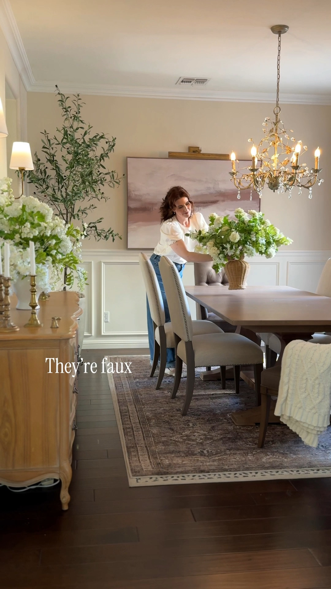 Pretty real touch faux florals 🌸🍃

1st arrangement: 3 Senna Leaf stems 

Last arrangement: I have a mixture of Snowball Hydrangeas from various shops, which are listed below. I used  about 10 stems. And about 7 jasmine stems.

Second arrangement (Colorful arrangement) has 3 each of the purple hydrangea and light pink hydrangea and 7 mauve hydrangea, 3 Queen Anne’s Lace, 5 Sweet Peas, 2 ficus, 5 lilac stems 

Spring flowers, faux flowers, real touch faux flowers

#LTKHome