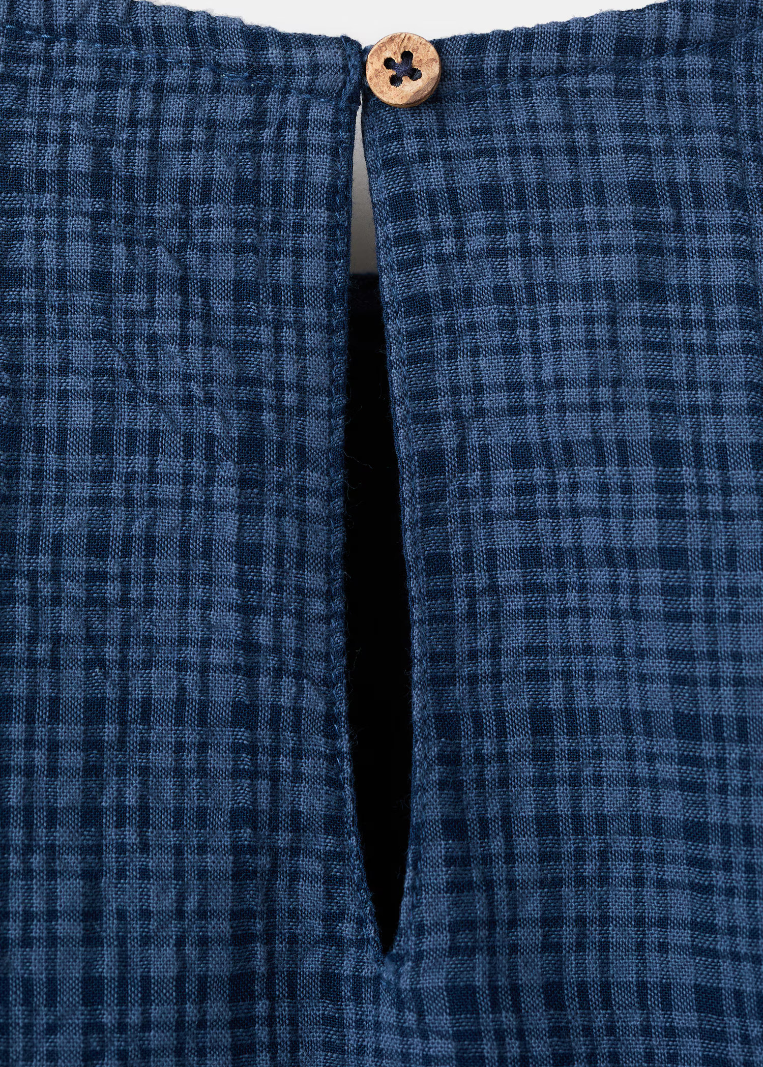 Check dress with embroidered detail | Mango (US/MX/AU)