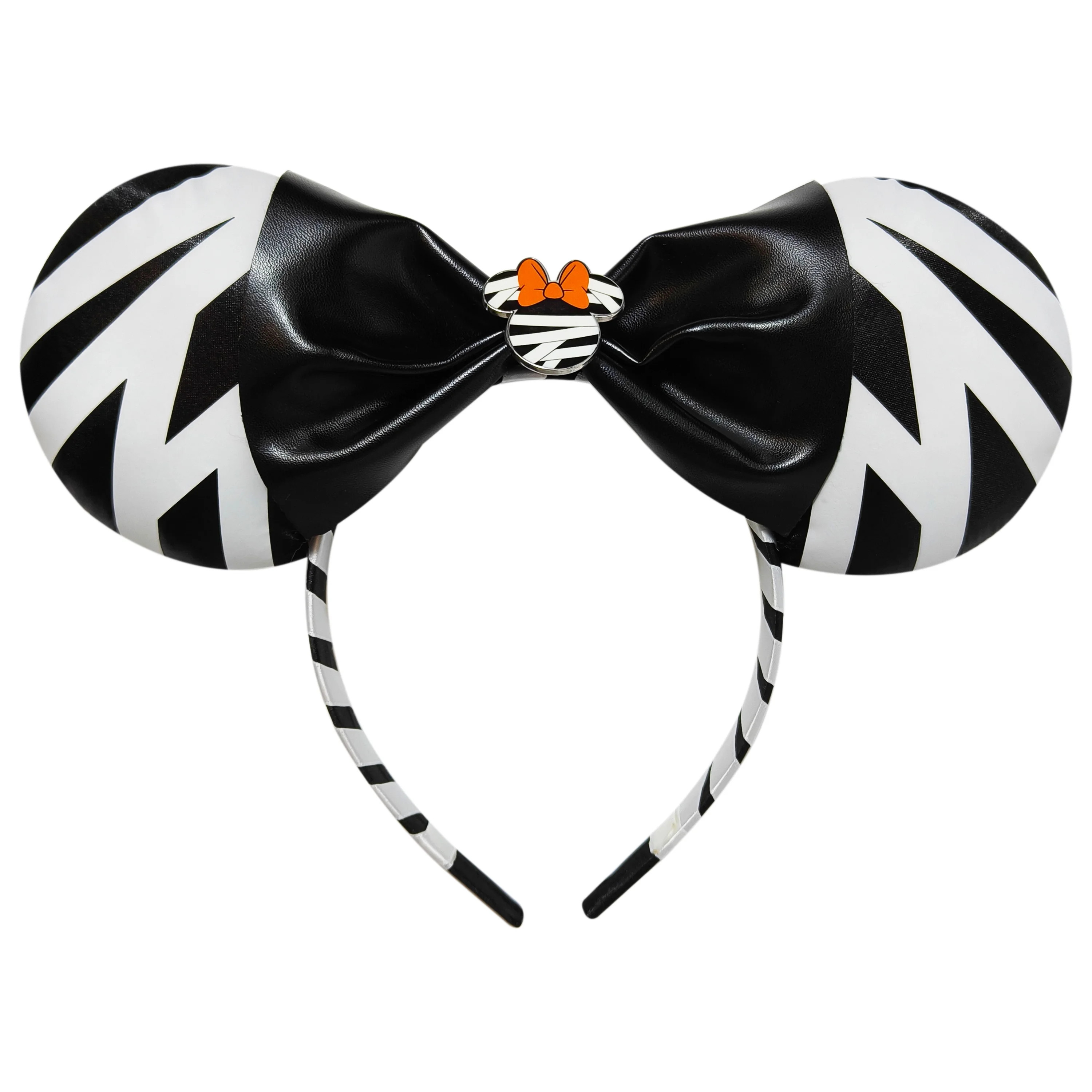 Mummy Minnie Mouse Ears Costume Headband, White and Black, All Ages | Walmart (US)