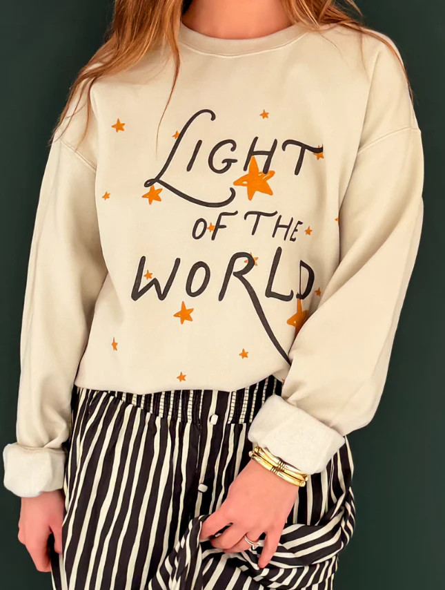 Light of the World Sweatshirt | Worthy Wear