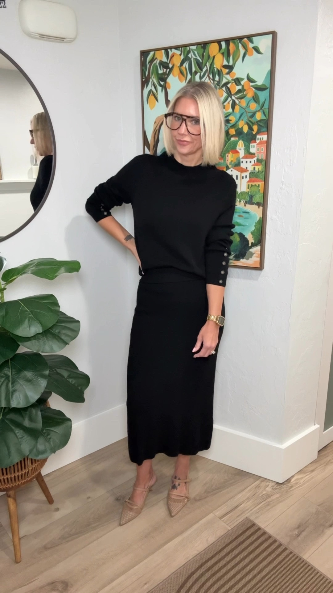 I love this two piece set from Amazon. And it actually comes as a set, instead of buy this top and then buy this bottom 👏🏼👏🏼 Which also means you can wear them separately! I’m wearing a medium. I prefer the fit of this style and fabric to skim my figure versus being a bodycon fit. It’s available in several colors and there are a few short sleeve options as well. 

My shoes are from Cosy Island. I also linked some similar options. 

#LTKOver40 #LTKootd #LTKgrwm