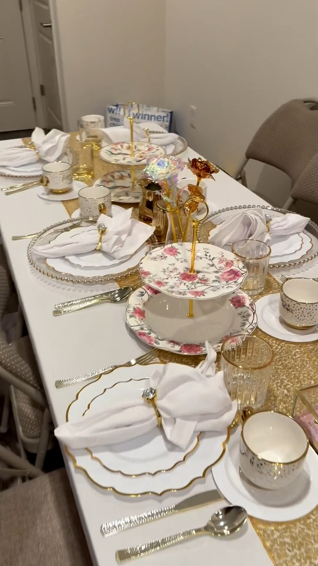 My daughter is a little Martha Stewart in the making. She helped my mom set up for her tea party.

#LTKHome #LTKmomlife #LTKKids