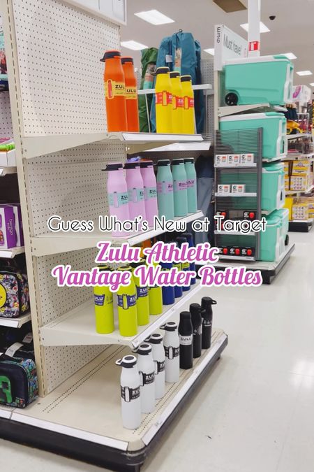 Summer is here, and it's time to gear up with the Vantage 26oz Stainless Steel Water Bottles from Zulu Athletic! Engineered to keep up with your active lifestyle, the bottles keeps your drinks ice-cold for up to 24 hours with its double wall vacuum insulation. 🥶 BPA/BPS free! No more spills with its 100% leak-proof locking flip lid!  #zulu #stayhydrated #zulupartner #zuluvantage #watertumblers #activelifestyle #target #targetstule #targetrun

#LTKFitness #LTKFamily #LTKTravel