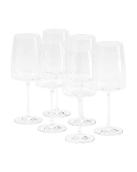 6pk Sensa Wine Glass Set | TJ Maxx