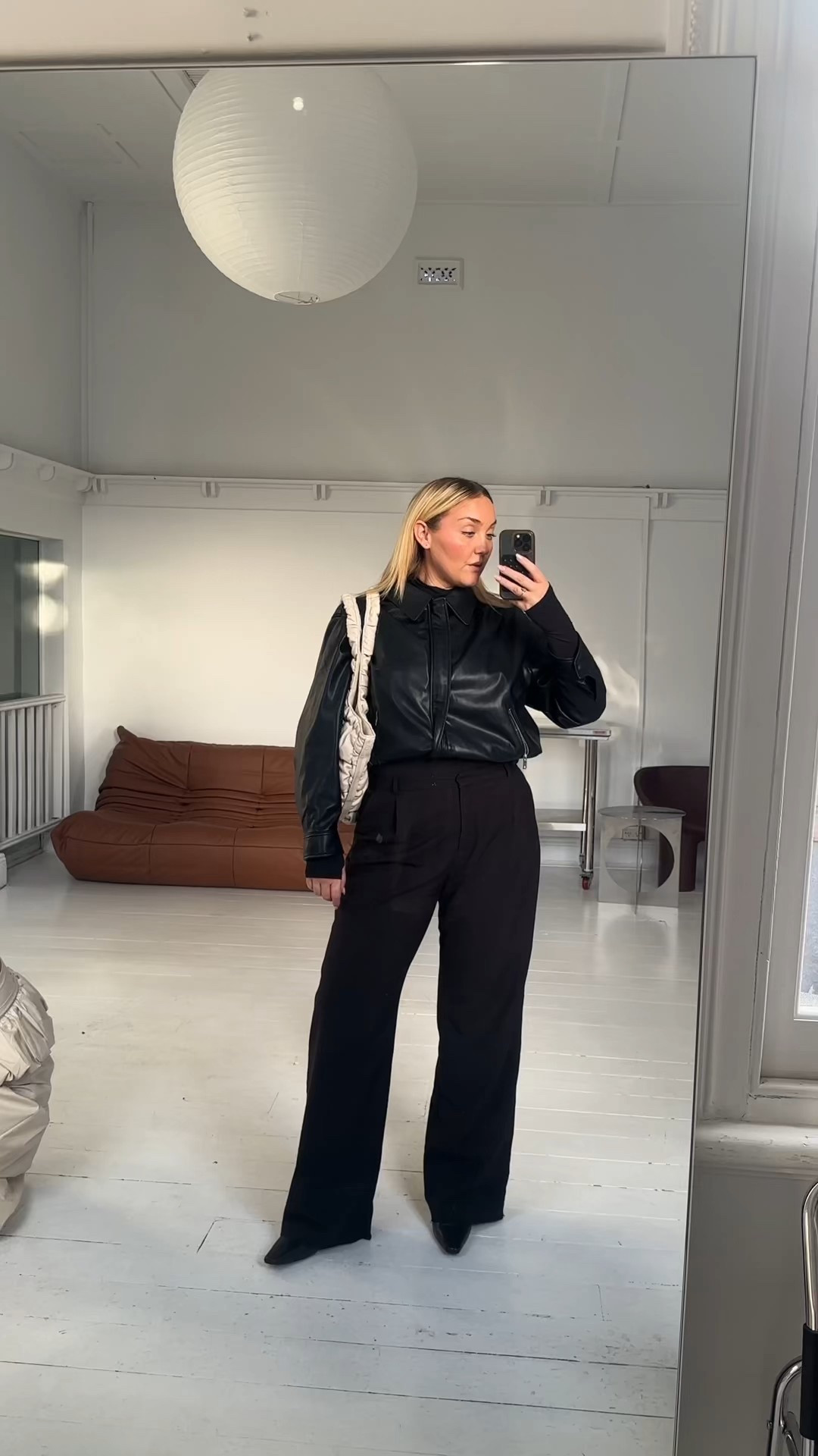Everyday outfit - when in doubt an all black outfit always makes me feel slightly elevated. These Viktoria and Woods Idol pants are a staple in my wardrobe 

#LTKmidsize #LTKaustralia #LTKautumn