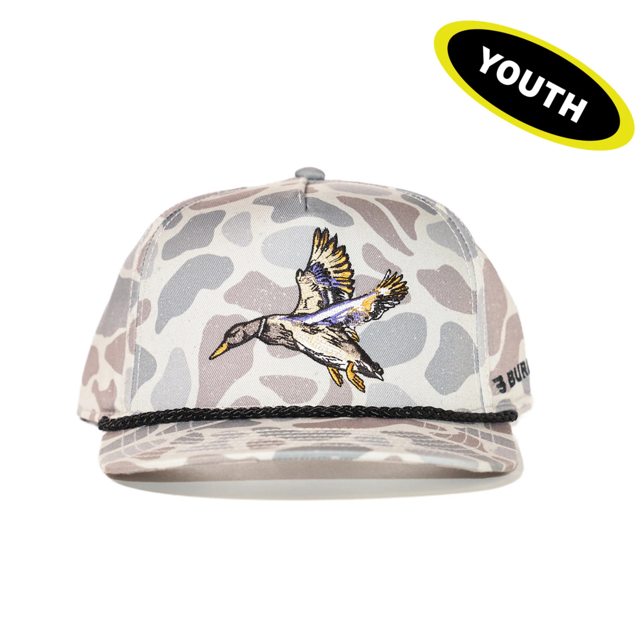 Youth Diving Mallard Deer Camo Cap | BURLEBO | BURLEBO