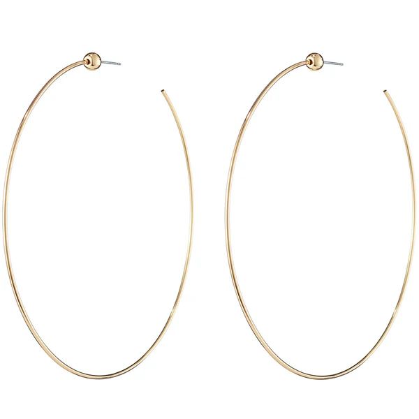 Icon Hoops - Large earrings in Gold | JENNY BIRD | Jenny Bird US