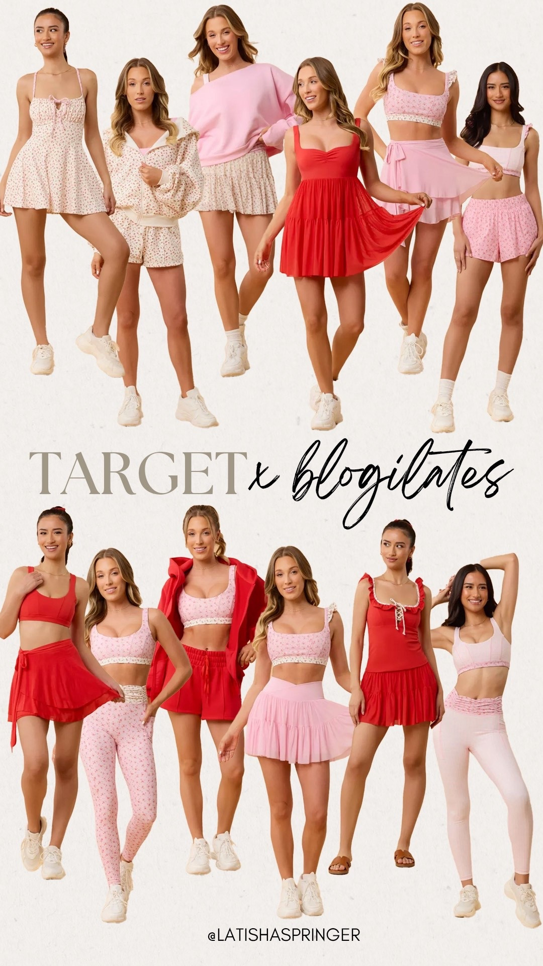 Target x Blogilates new collection!

#targetfinds

Target finds. Target fashion. Target new arrivals. Target activewear. Target blogilates collection. Pink red floral activewear. Spring active set  

#LTKFindsUnder50 #LTKActive #LTKfitnessgoals