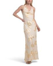 Kirralee Halter Neck Embellished Maxi Dress | TJ Maxx