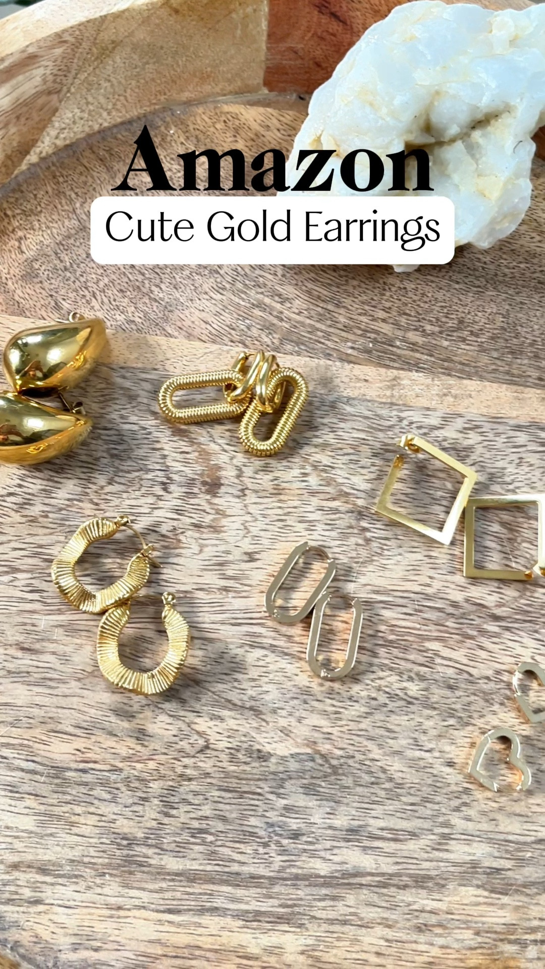Gold earrings or they aren’t for me! Haha luckily they have silver options as well if gold isn’t for you!  Which pair do you love? 

I love the look of gold earrings with chunky sweaters during the holidays as well…such a classic look! 

Gold earrings, gold jewelry, affordable jewelry, holiday jewelry, holiday earrings, cute earrings, dainty earrings, amazon jewelry, bottega earrings look for less, heart earrings, gold hoops.

#amazonfashion #amazonfinds #goldearrings #goldjewlery #affordablejewelry #founditonamazon 

#LTKGiftGuide #LTKfindsunder50 #LTKHoliday