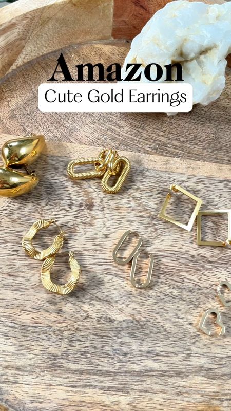 Gold earrings or they aren’t for me! Haha luckily they have silver options as well if gold isn’t for you!  Which pair do you love? 

I love the look of gold earrings with chunky sweaters during the holidays as well…such a classic look! 

Gold earrings, gold jewelry, affordable jewelry, holiday jewelry, holiday earrings, cute earrings, dainty earrings, amazon jewelry, bottega earrings look for less, heart earrings, gold hoops.

#amazonfashion #amazonfinds #goldearrings #goldjewlery #affordablejewelry #founditonamazon 

#LTKGiftGuide #LTKfindsunder50 #LTKHoliday