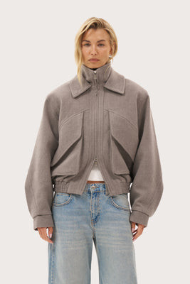 Fable Jacket - Dark Grey | Maebe UK