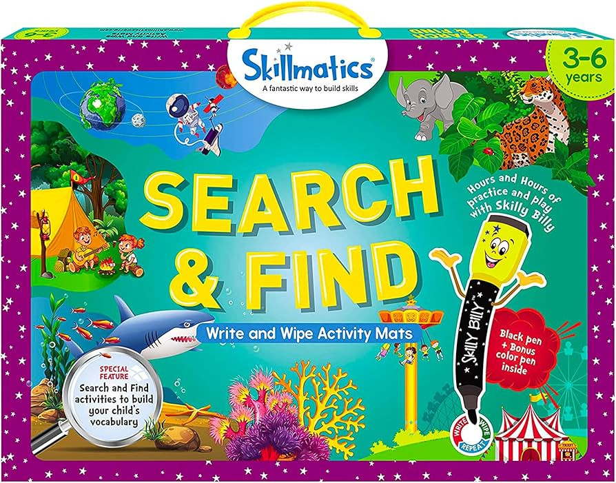 Skillmatics Preschool Learning Activity - Search and Find Educational Game, Perfect for Kids, Tod... | Amazon (US)