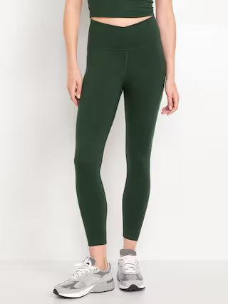 Extra High-Waisted CloudComfy 7/8 Leggings | Old Navy (US)