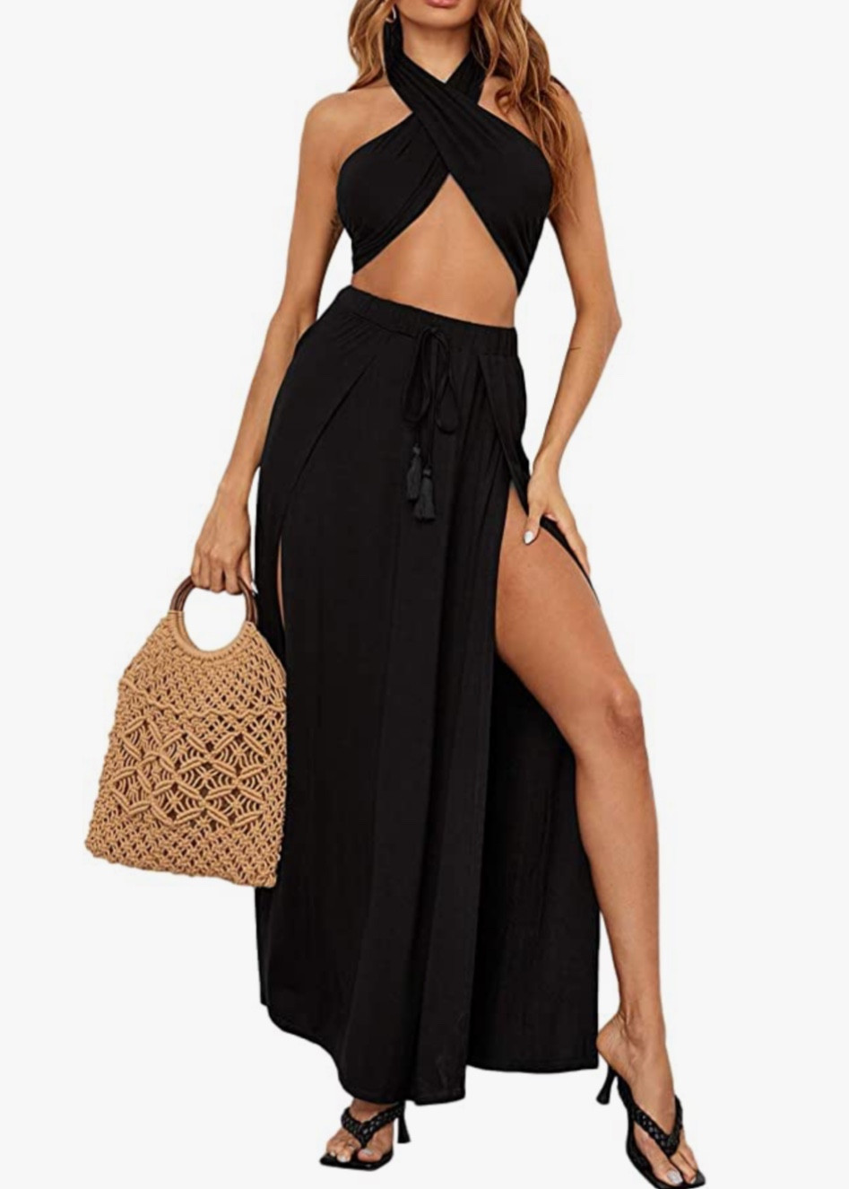 Two piece set, black two piece set, black skirt, maxi skirt, cover up, swim cover up, beach wear, vacation , vacation outfit, summer outfit, Amazon, Amazon find, valentines, Valentine’s Day 

#LTKFind #LTKunder50 #LTKstyletip
