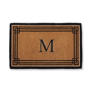 Windsor Monogrammed Coco Door Mat | Frontgate