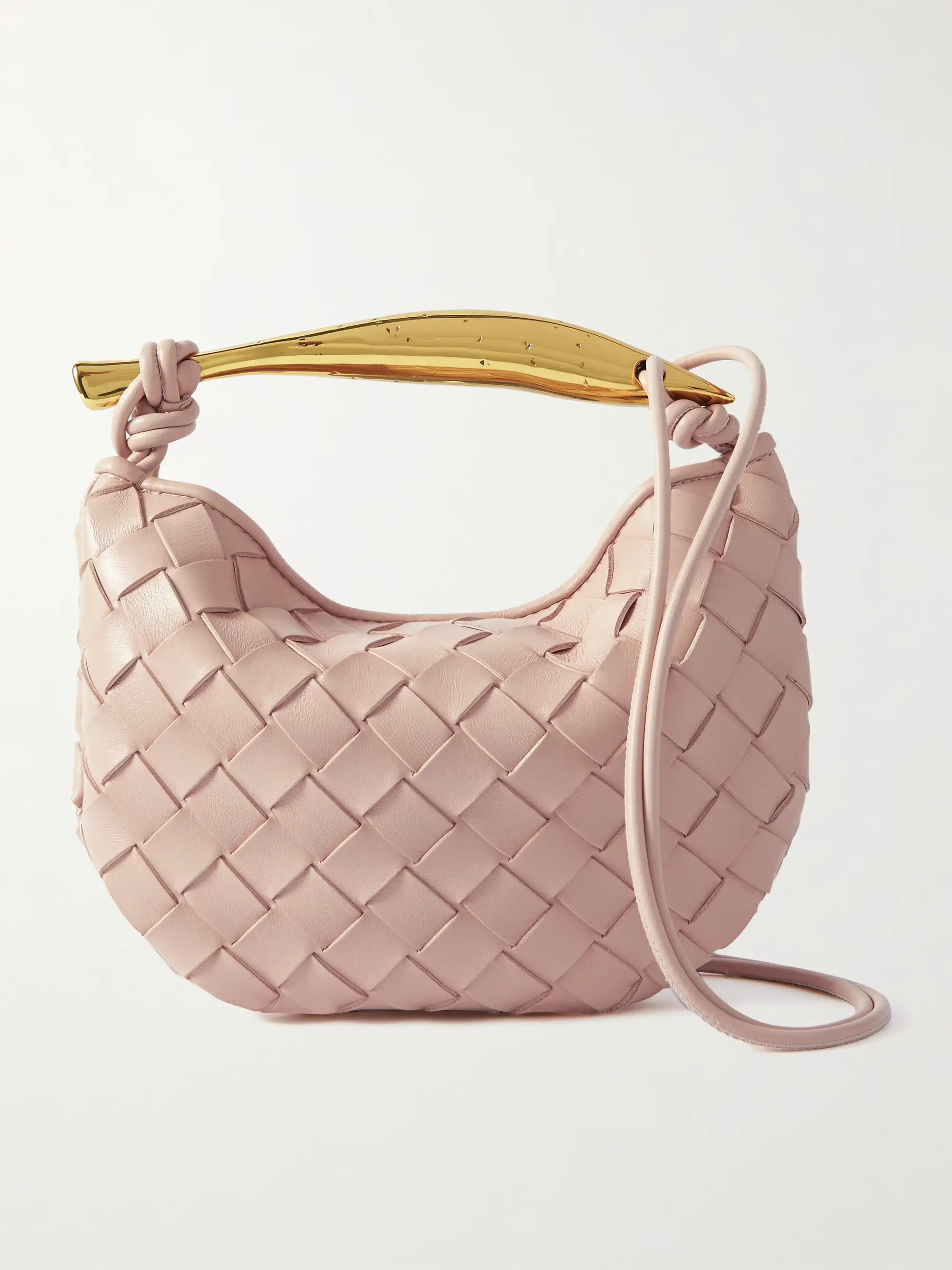 Sardine mini intrecciato leather shoulder bag | NET-A-PORTER (UK & EU)