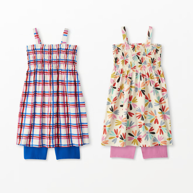 Print Smocked Dress | Hanna Andersson