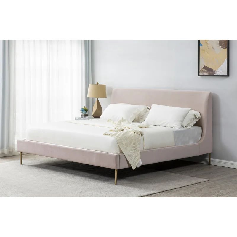 Venedy Upholstered Low Profile Platform Bed | Wayfair North America