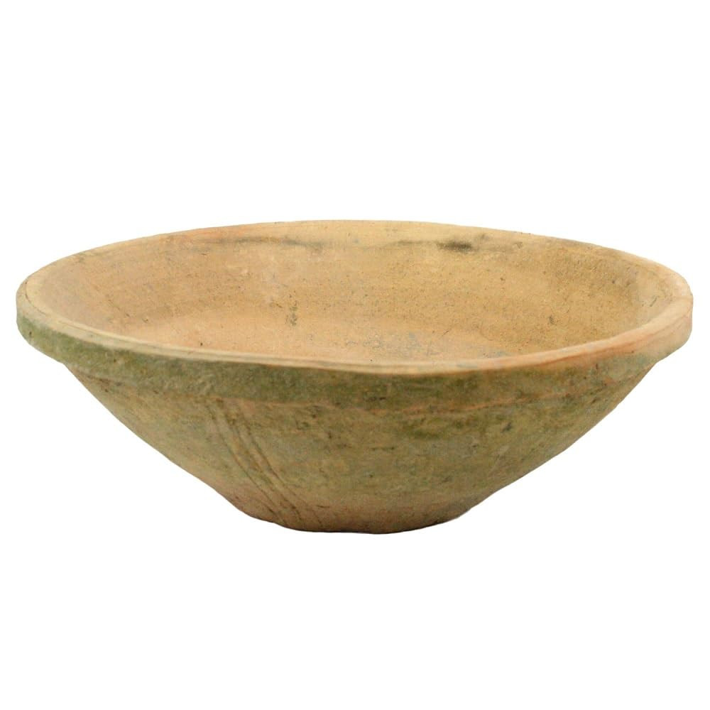 HomArt Rustic Terra Cotta Bowl, Medium, Antique Red, 1-Count | Amazon (US)