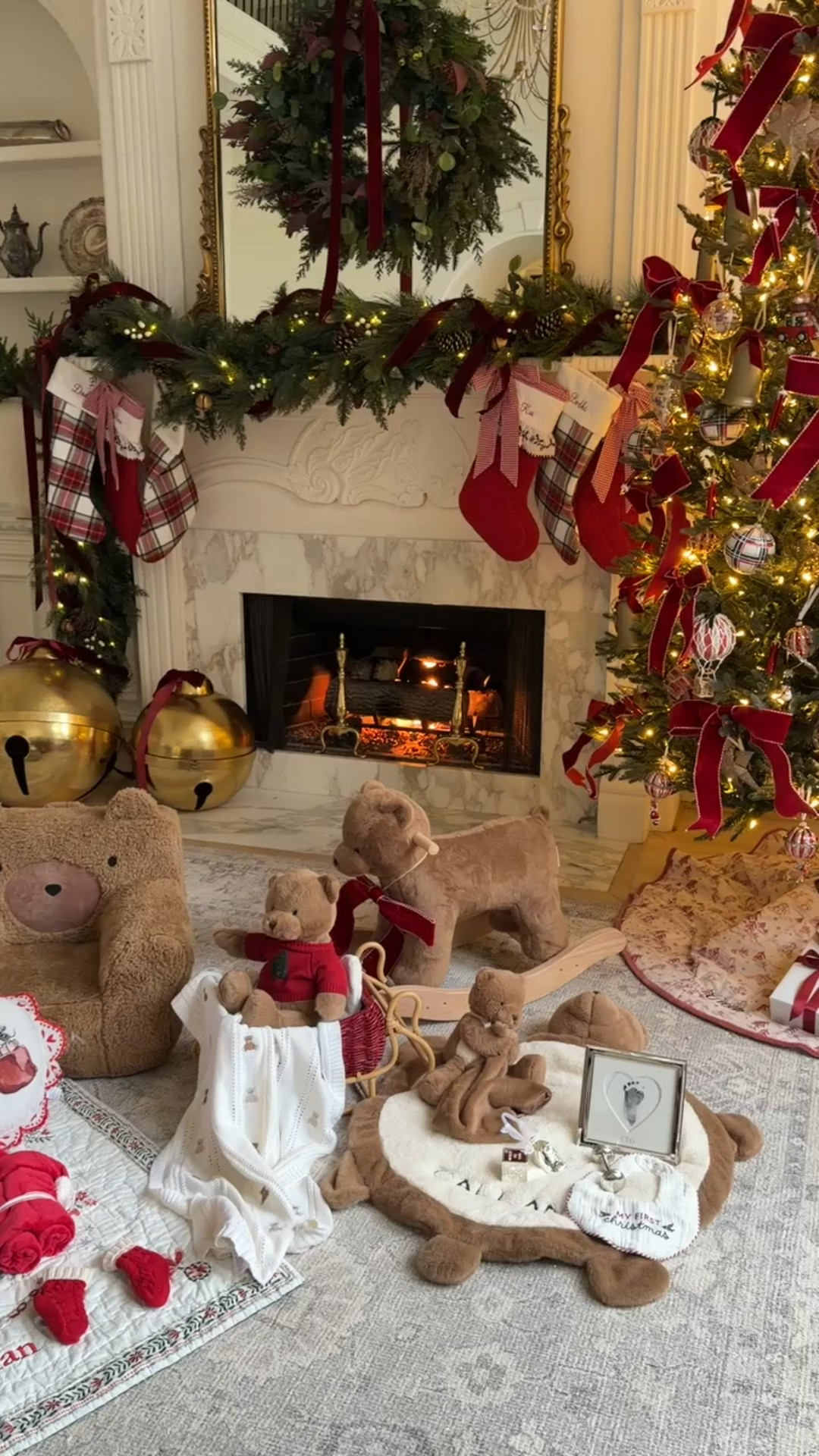 Pottery barn kids // baby’s first Christmas // teddy bear 

#LTKSeasonal #LTKBaby #LTKHoliday