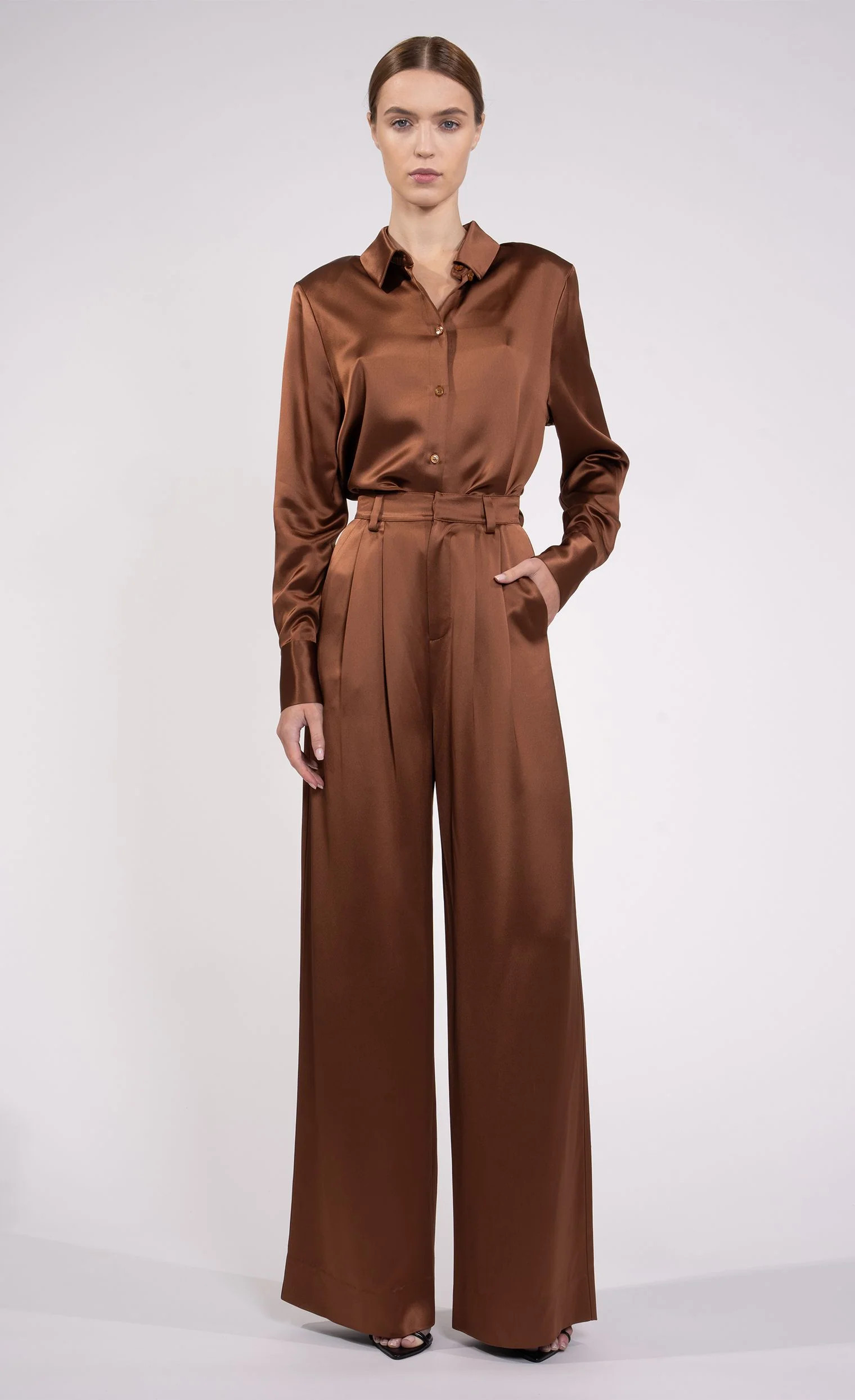 Paris Pant - Brown | Nonchalant Label