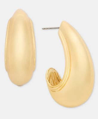 I.n.c. International Concepts Oval Open Hoop Earrings, Macy's Exclusive - Gold | Macy's