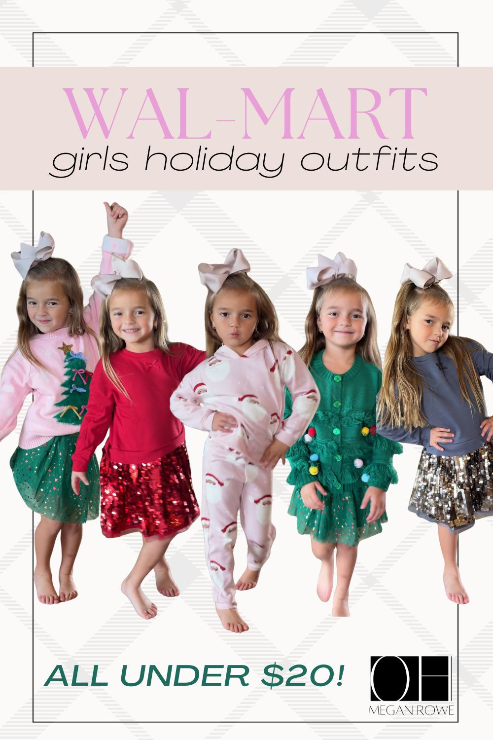 ✨ Walmart Holiday Looks for Girls (All Under $20!) ✨

I cannot get over these boutique-looking Christmas outfits… from WALMART. 🎄😍 The quality, the sparkle, the details — they all look so designer without the price tag. Murphy is twirling her way through the holidays in these!

I linked every single outfit on my LTK so you can grab them before they sell out. These are perfect for Christmas photos, holiday parties, church, programs, and festive family nights. 🎁❤️

🛍️ Shop the full collection on my LTK

#WalmartFashion #WalmartFinds #HolidayOutfits #GirlsHolidayStyle #KidsFashion #ChristmasOutfits #MomsOfTikTok #AffordableFashion #DesignerDupes #WalmartWinter #HolidayStyle #Christmas2025 #GirlsOutfitsUnder20 

     

#LTKKids #LTKHoliday #LTKHoliday #LTKootd #LTKKids