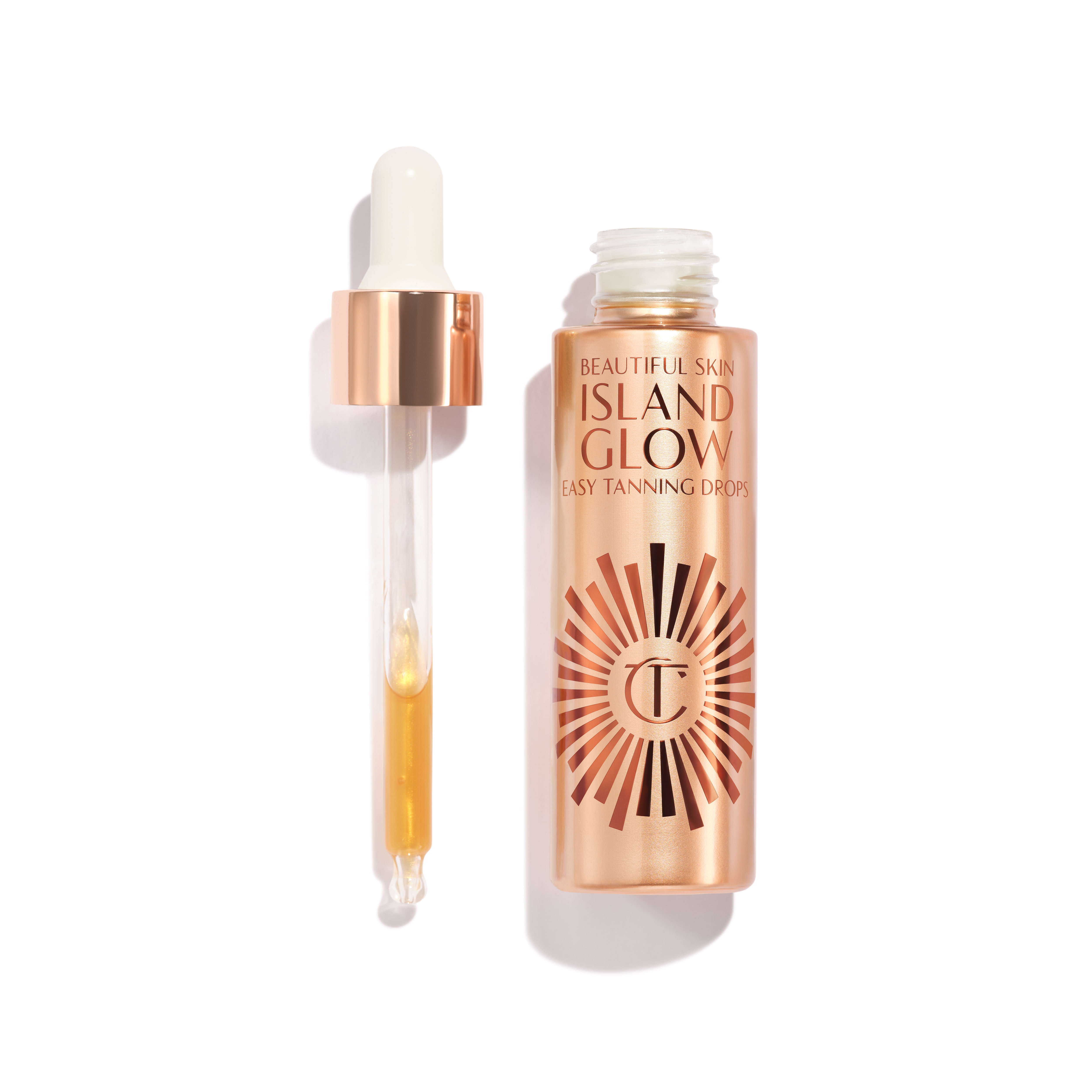 Beautiful Skin Island Glow Easy Tanning Drops: Fair/medium | Charlotte Tilbury | Charlotte Tilbury (UK) 