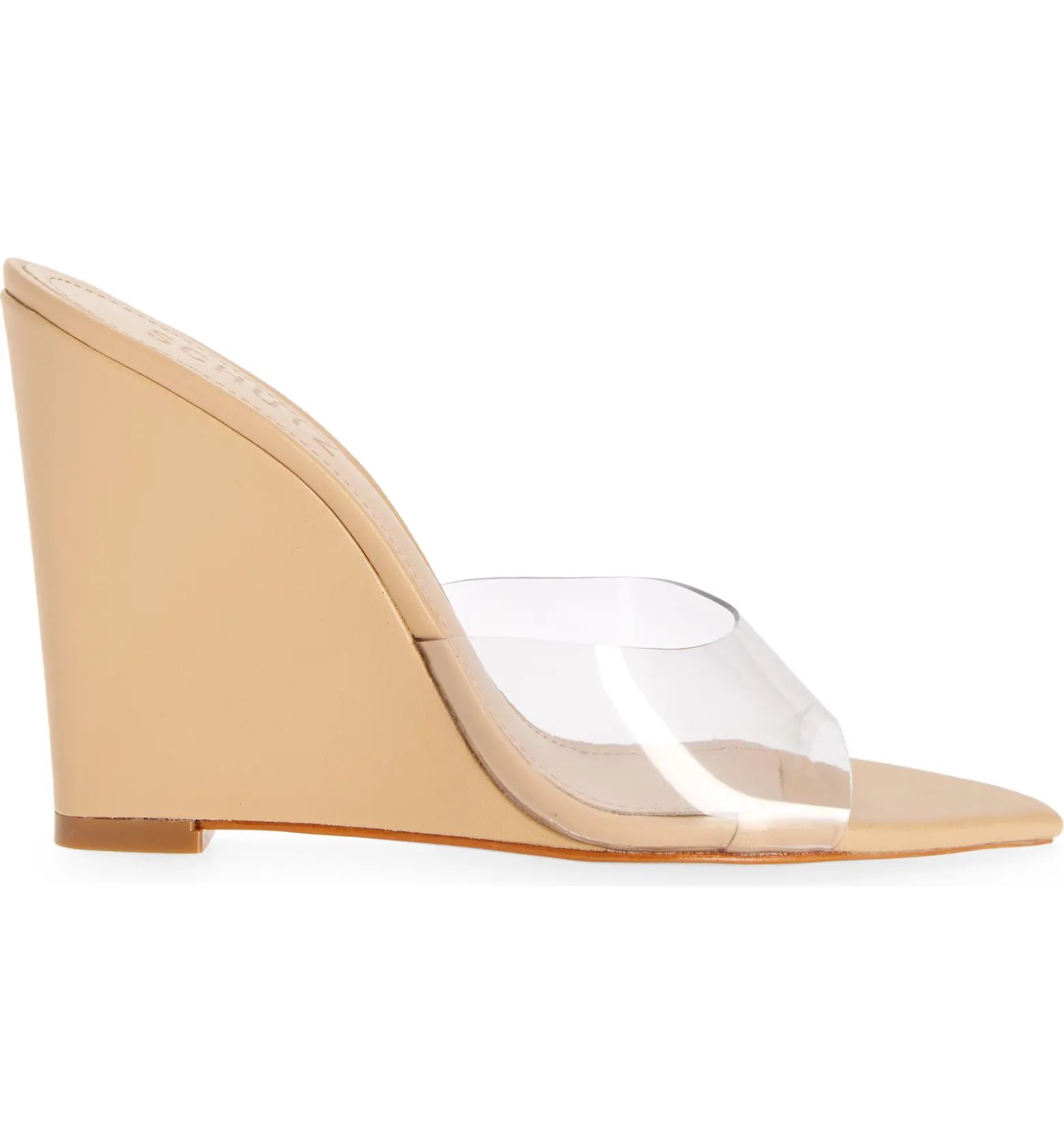 Schutz Lucimara Vinyl Wedge Sandal | Nordstrom | Nordstrom