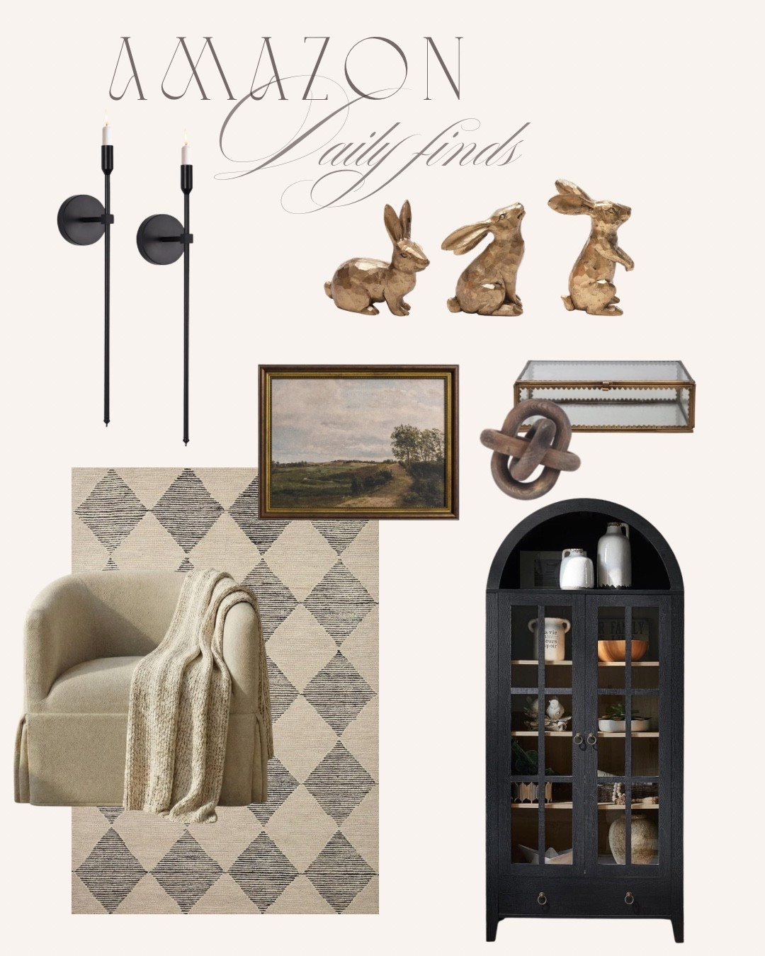 Amazon home finds that look designer… but aren’t. Sharing a few pieces I’ve added (and loved) that instantly elevated my space without over complicating it. Linked in my LTK for easy browsing. 