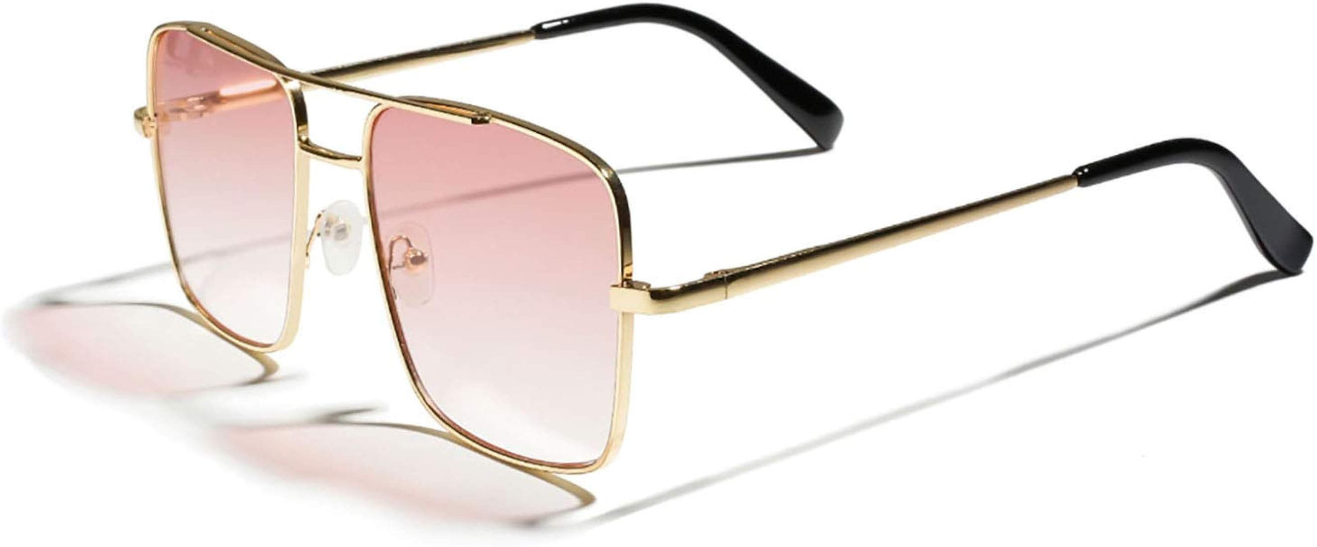 TIJN Square Polarized Sunglasses for Women Men Tinted Oversized UV400 Protection Sun Glasses Larg... | Amazon (US)