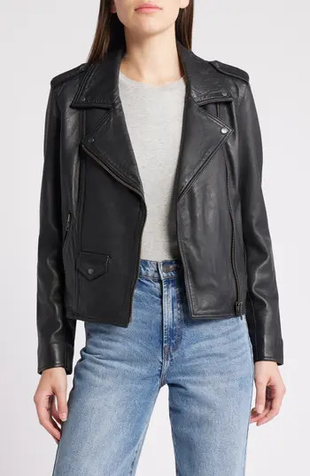Leather Moto Jacket | Nordstrom