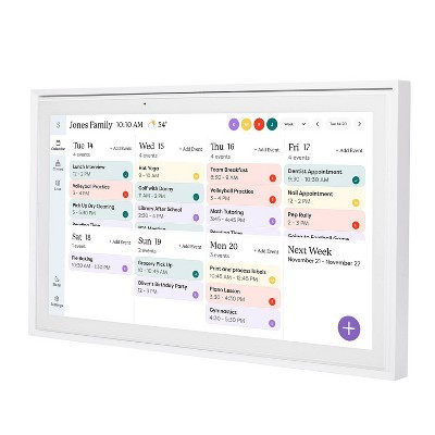 Skylight  15" Touchscreen Smart Calendar - White | Target
