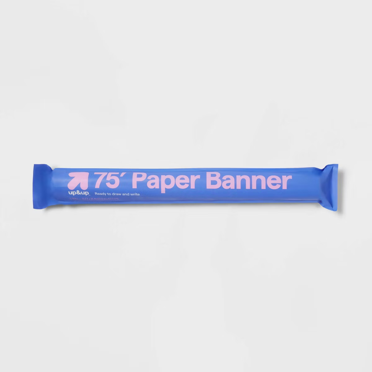 25"x75" Paper Banner White - up&up™: Poster Display Board, 0.004 Thickness, 900 Length | Target