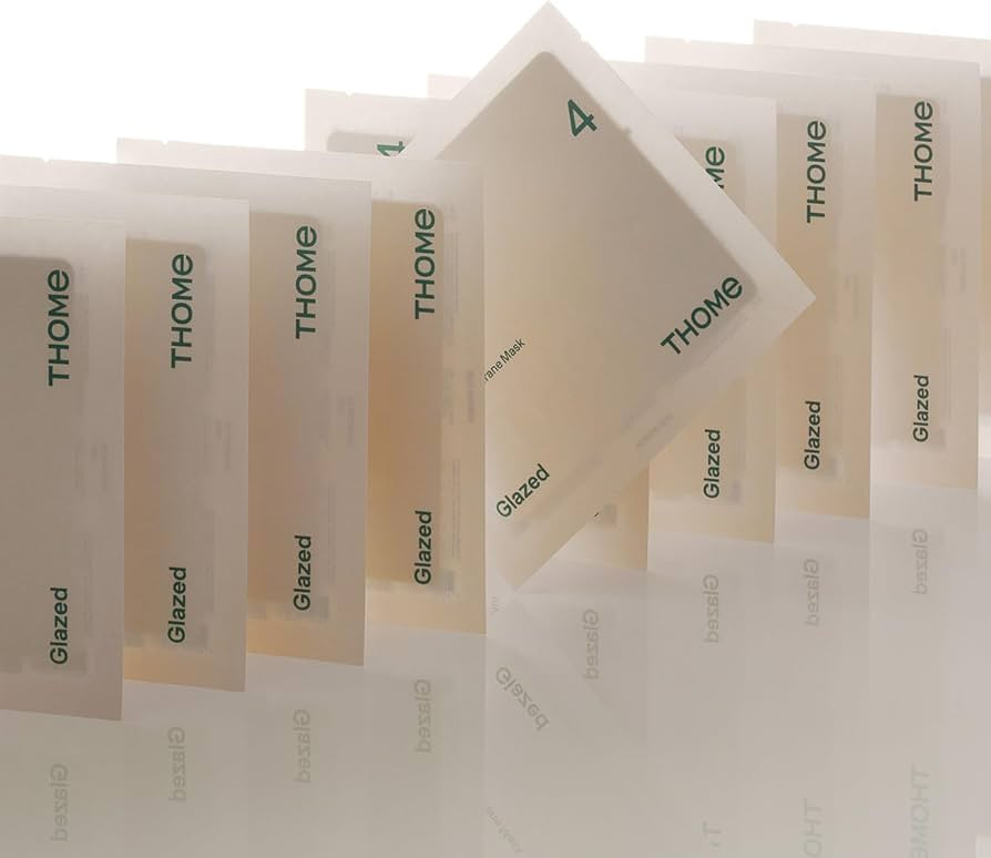 THOME Glow Sealer Mask Refill | Ultra-Hydrating Sheets for Skin Cycling & At-Home Treatment (6 Sh... | Amazon (US)