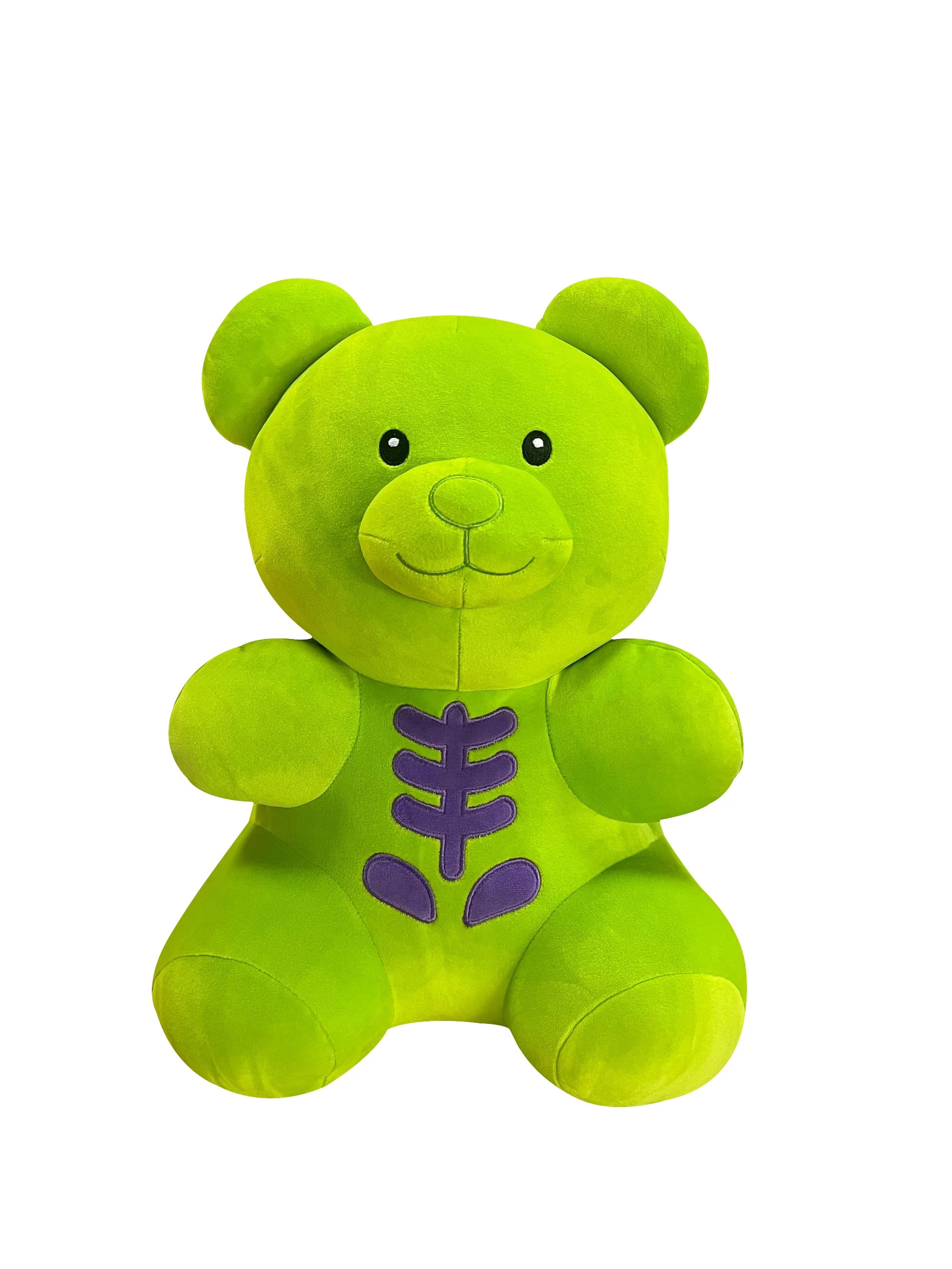 Halloween Green Gummy Bear Plush, 16 in, by Way To Celebrate - Walmart.com | Walmart (US)