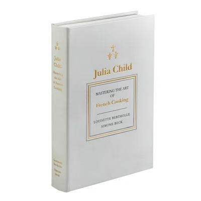 Graphic Image Julia Child Mastering The Art Of French Cooking Coffee Table Book, Leather,Ice | Perigold