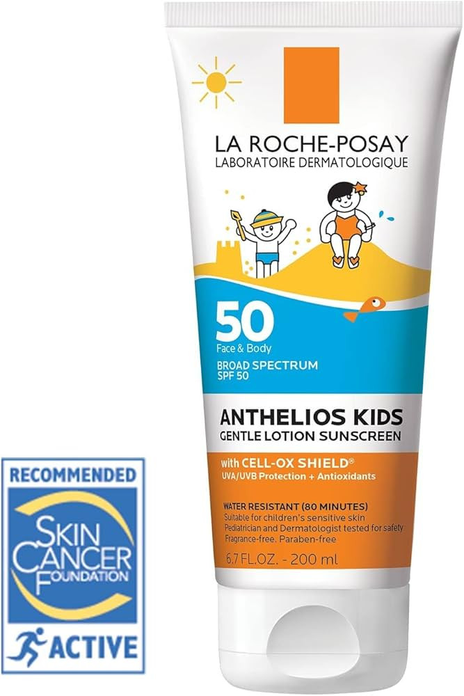 La Roche-Posay Anthelios Kids Gentle Lotion Sunscreen SPF 50, Broad Spectrum SPF + Antioxidants, ... | Amazon (US)
