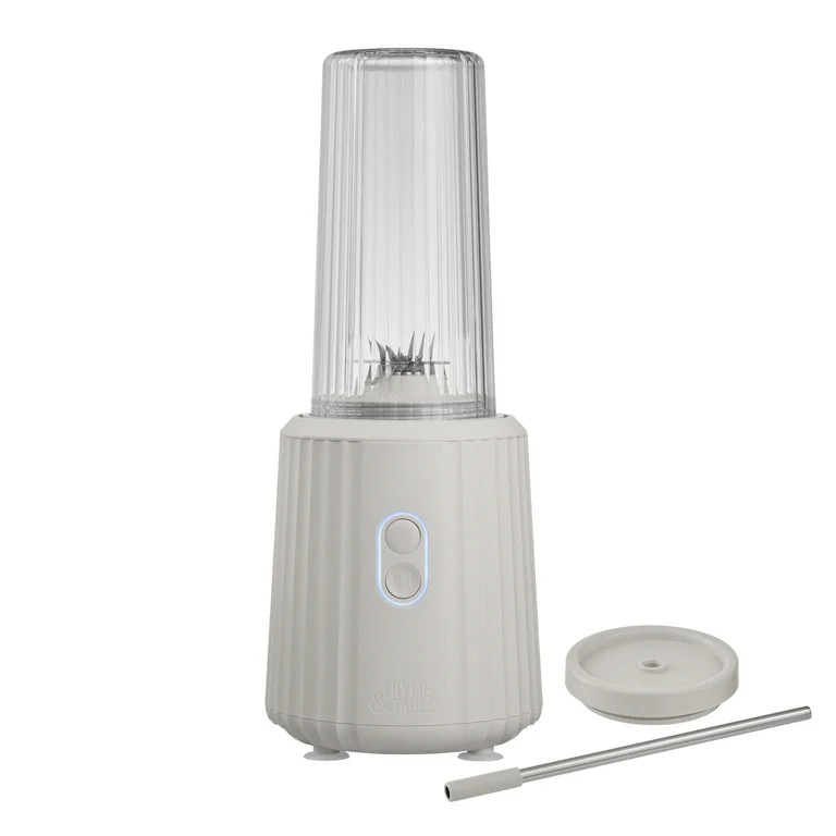Thyme & Table Single Serve Blender, Sand White | Walmart (US)