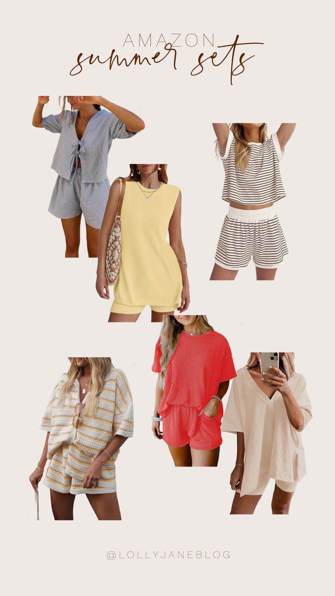 Matching Set Season is HERE! ☀️
From bold brights to soft neutrals, flowy fits to curve-hugging cuts — Amazon has all the matching sets your summer dreams are made of!
Breathable, adorable, and made for every body 💕
Shop your faves now & slay all summer long! #AmazonFinds #MatchingSetGoals #SummerStyle

#LTKStyleTip #LTKHome #LTKSaleAlert