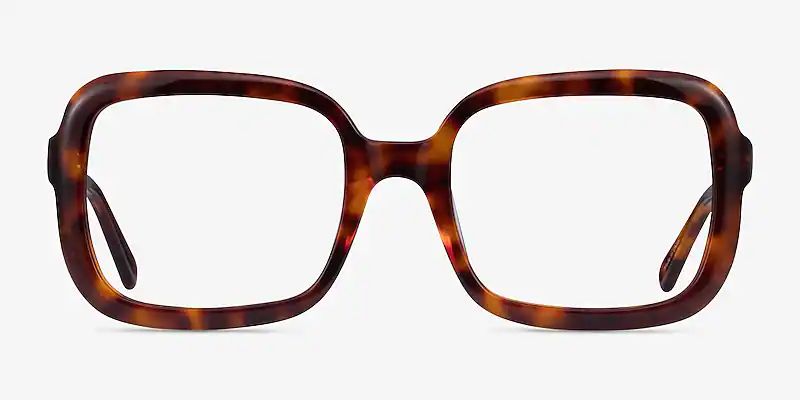 Provence Square Tortoise Full Rim Eyeglasses | Eyebuydirect | EyeBuyDirect.com