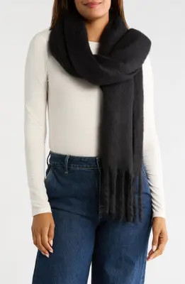 Nordstrom Oversized Brushed Scarf in Tan at Nordstrom Rack | Nordstrom Rack