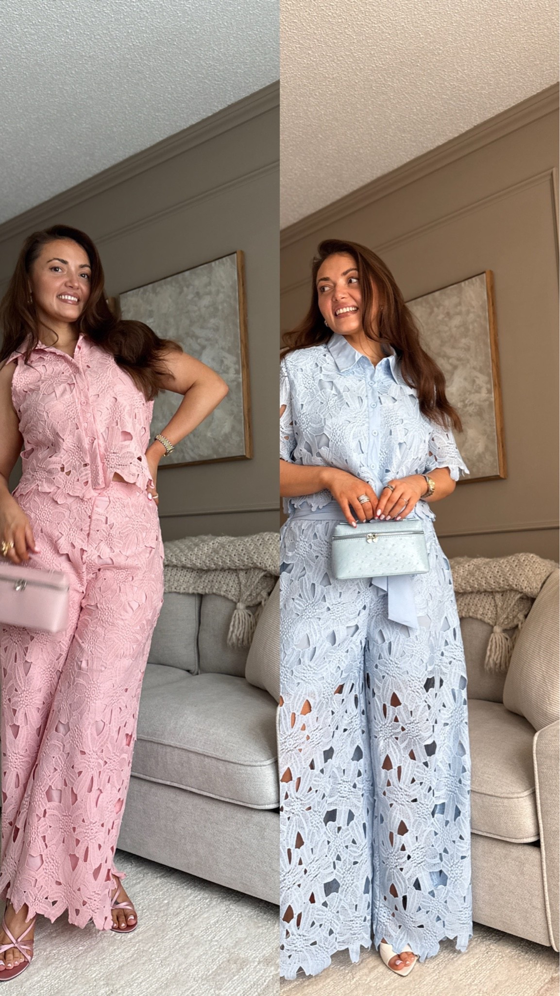 I fell in love with the intricate lace details and flattering fit of both. Perfect for weddings, bridal showers, brunch dates, or any special summer occasion.
✨ Wearing size Large in both sets.
Links available on my LTK and ShopMy.
#chicwish #chicwishstyle #matchingset #summerstyle #weddingguestoutfit #laceoutfit #summerfashion

#LTKootd #LTKSeasonal #LTKSaleAlert