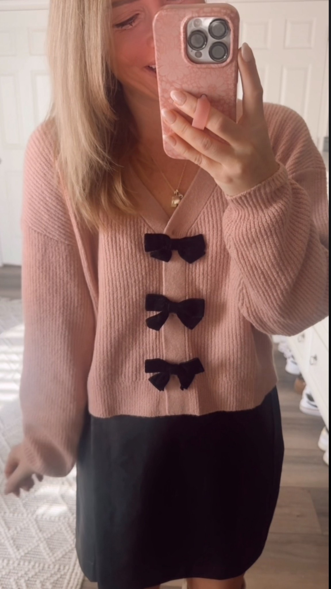 The most adorable bow sweater from old navy it’s so soft too! True size small 