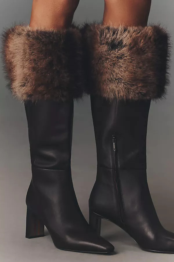 Sylvia Cozy Faux Fur Cuff Boots | Anthropologie (US)