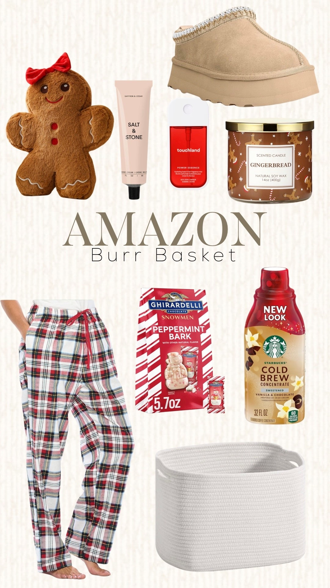 Burr basket 🧺 🎄

Christmas. Gift  girlfriend. 

#LTKGiftGuide #LTKHoliday #LTKSeasonal