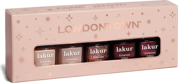 Londontown Winter Whimsy 5-Piece Nail Color Set $60 Value | Nordstrom | Nordstrom