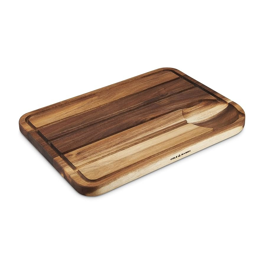 Cole & Mason Berden Large Chopping & Carving Board - Wood Cutting Board - Chopping Board with Jui... | Amazon (US)