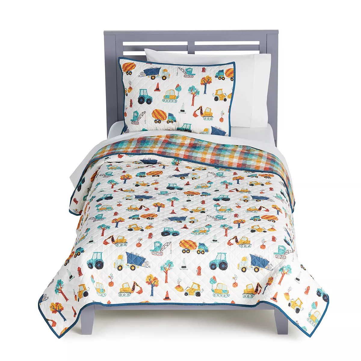 The Big One Kids™ Silas Construction Quilt Set with Shams | Kohl's